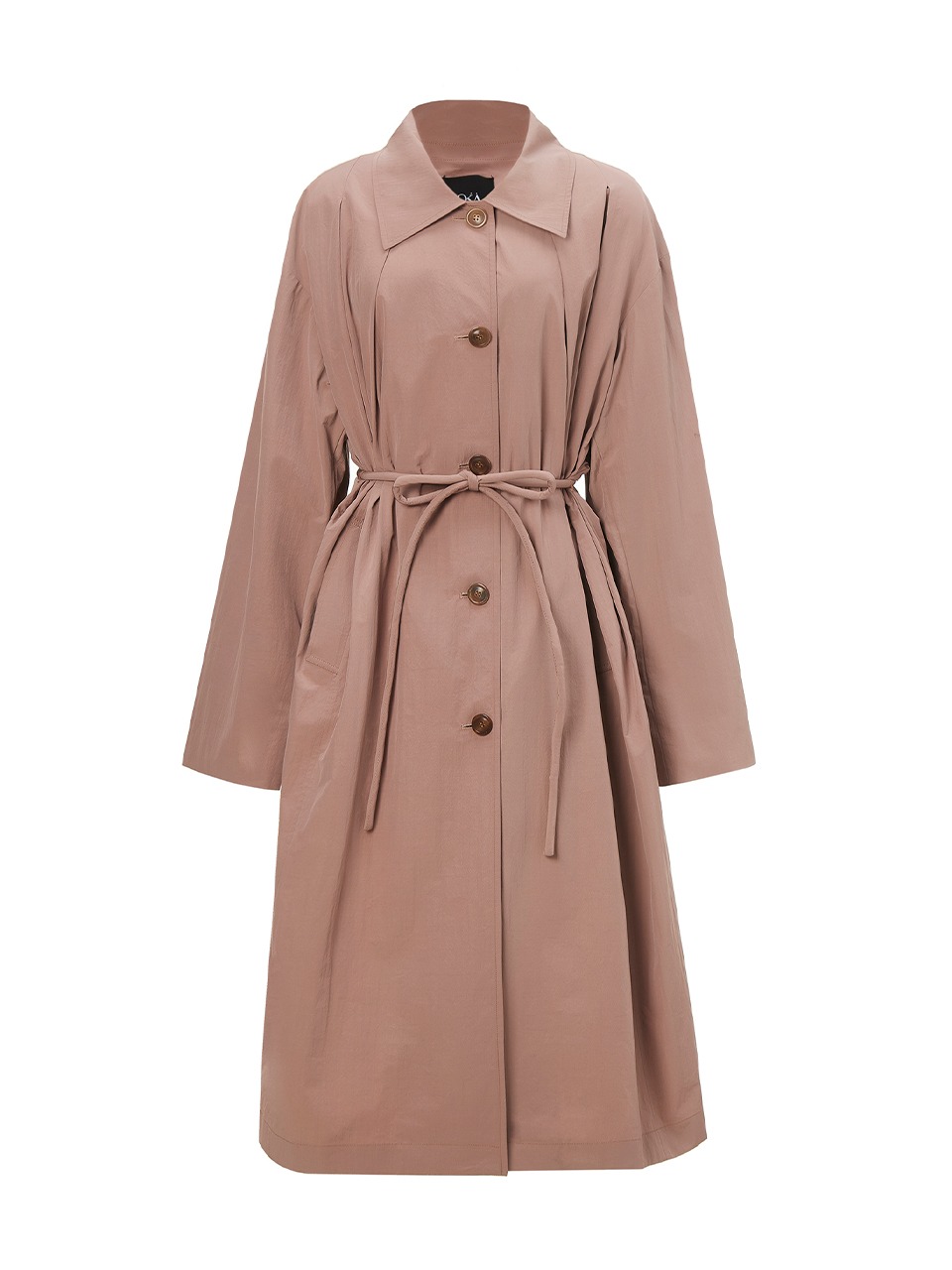Numer Cotton Trench Coat Rose Dawn