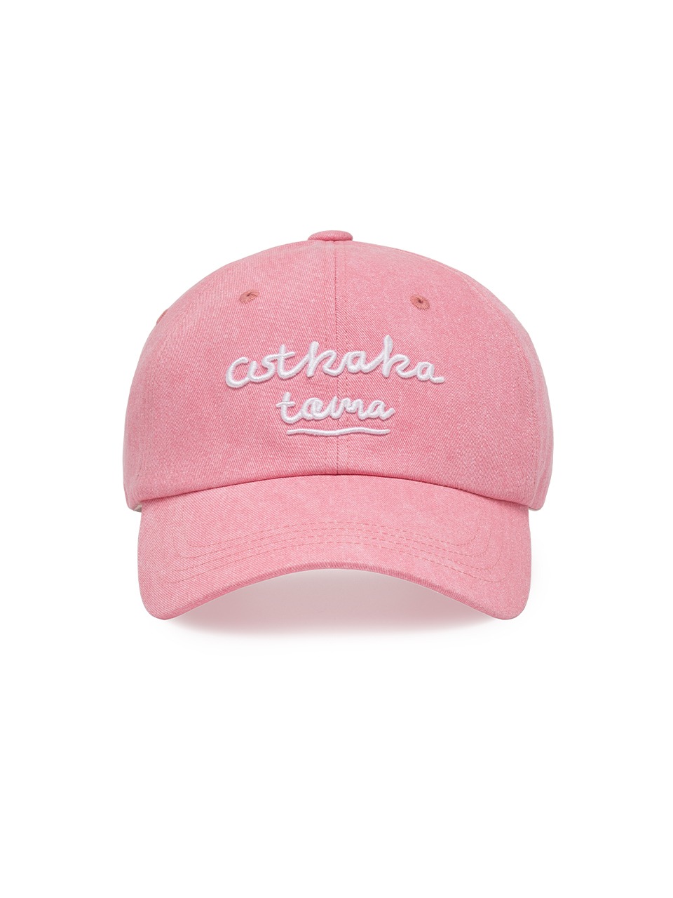[OstkakaXToma] Logo Cap Pink