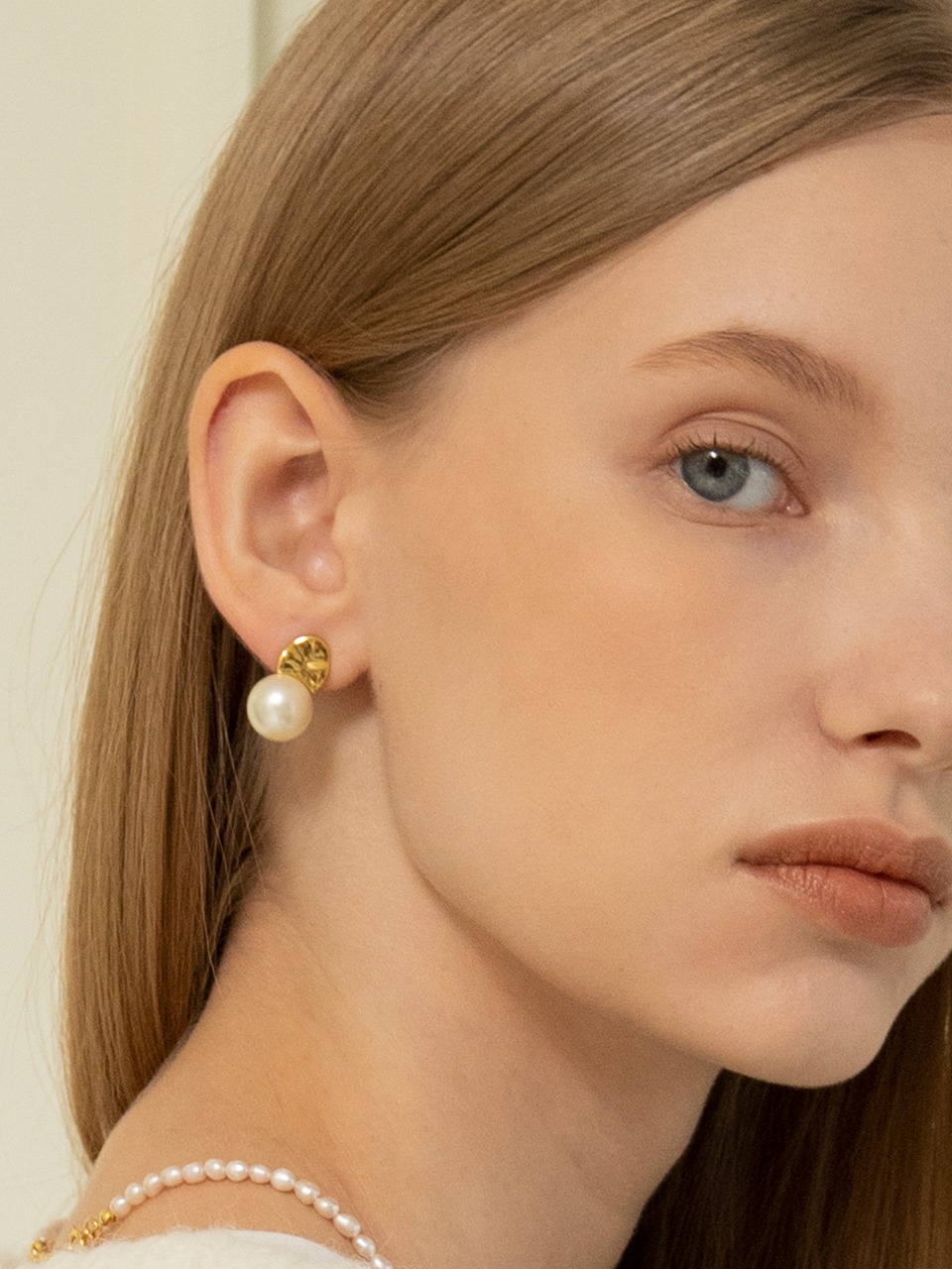 Pearl Femina Earrings Gold