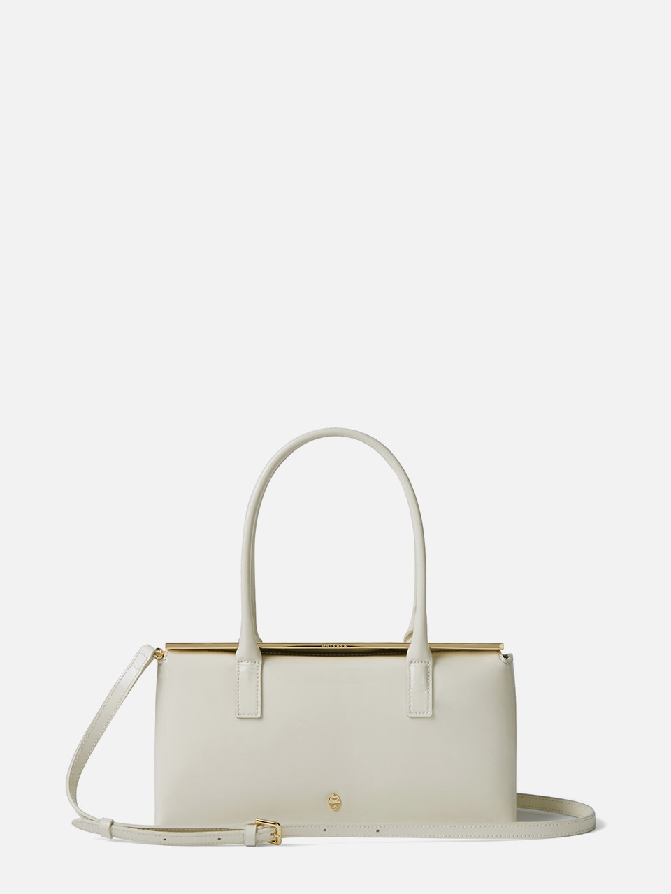Knot Frame Tote Ivory