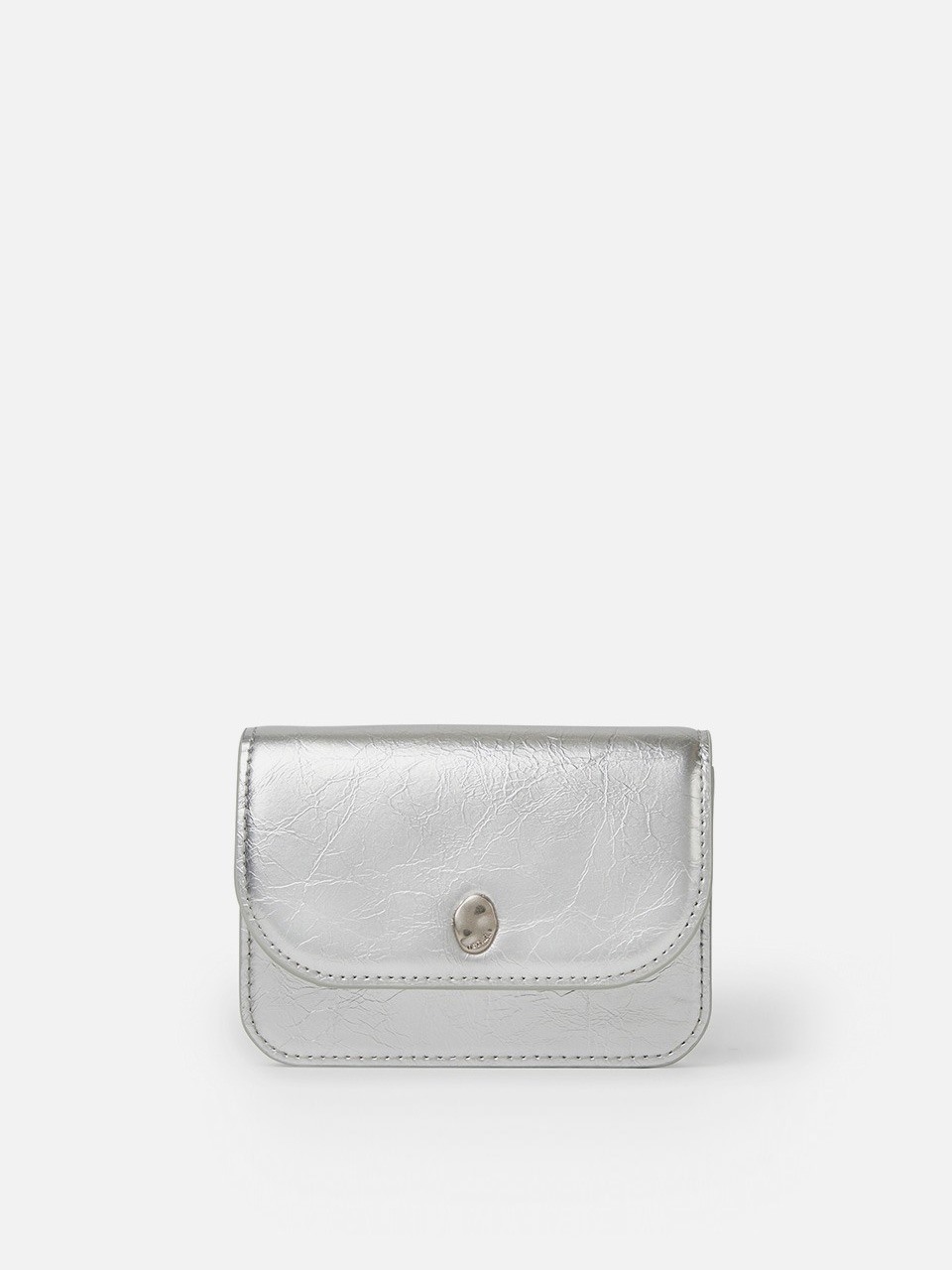 Knot Mini Wallet Silver