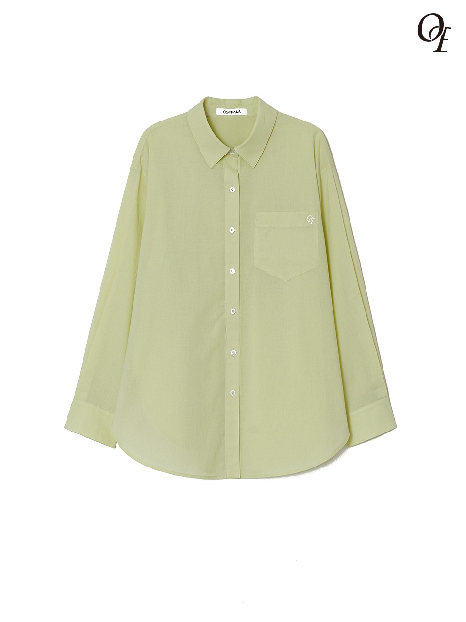 [5/29 예약배송] Essential Loose Fit Summer Shirt Lime